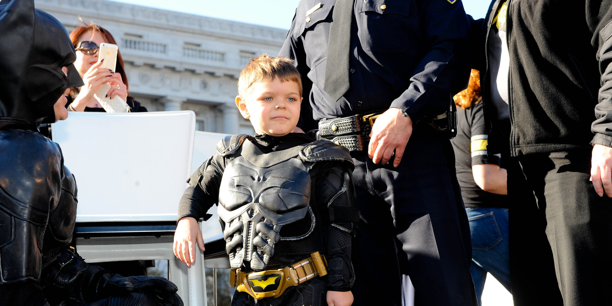 Make A Wish Foundation Grants 5 Year Old Miles' Wish To Be Batman